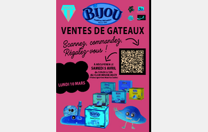 Commande Gâteaux BIJOU