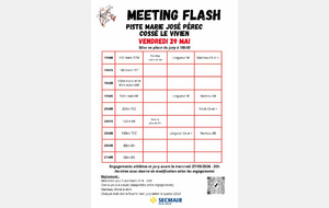 Meeting de l'AGCV #1 - vendredi 29 mai - Mise à jour horaire