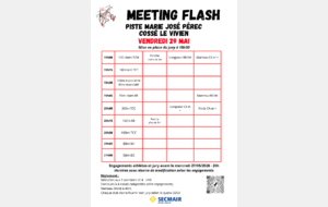 Meeting de l'AGCV