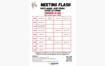 Meeting de l'AGCV #1 - vendredi 29 mai - Mise à jour horaire